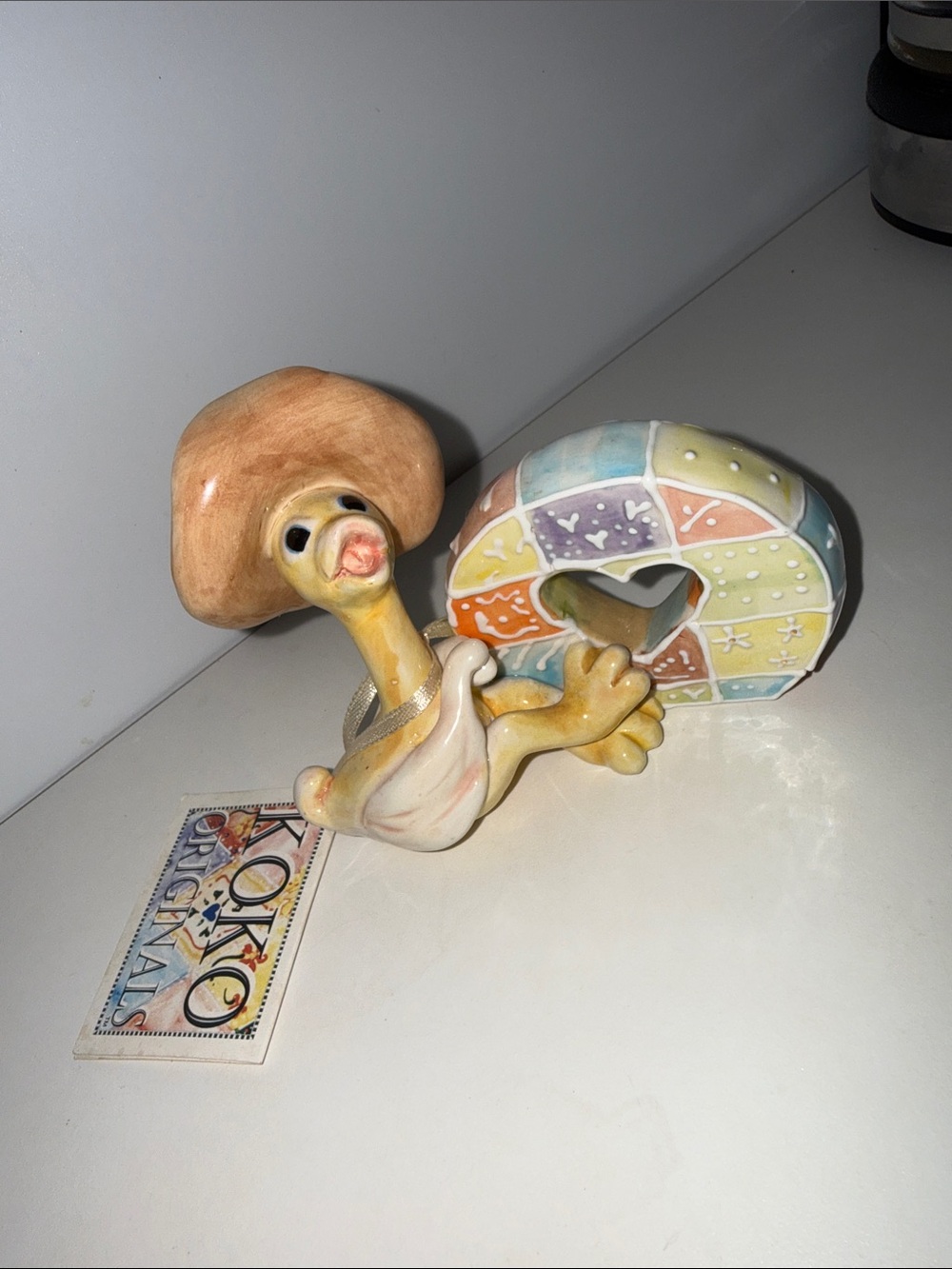 2002 KOKO Originals Alphabet Series “O” is for Ostrich (or Olivia) Vintage
